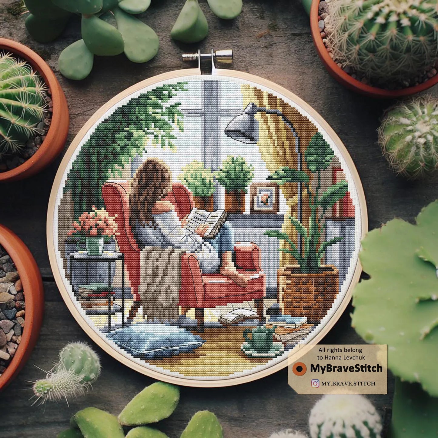 Cozy girls Cross Stitch Pattern, Cross stitch, punto de cruz, point de croix, crossstitch pattern, cross stitch pattern pdf