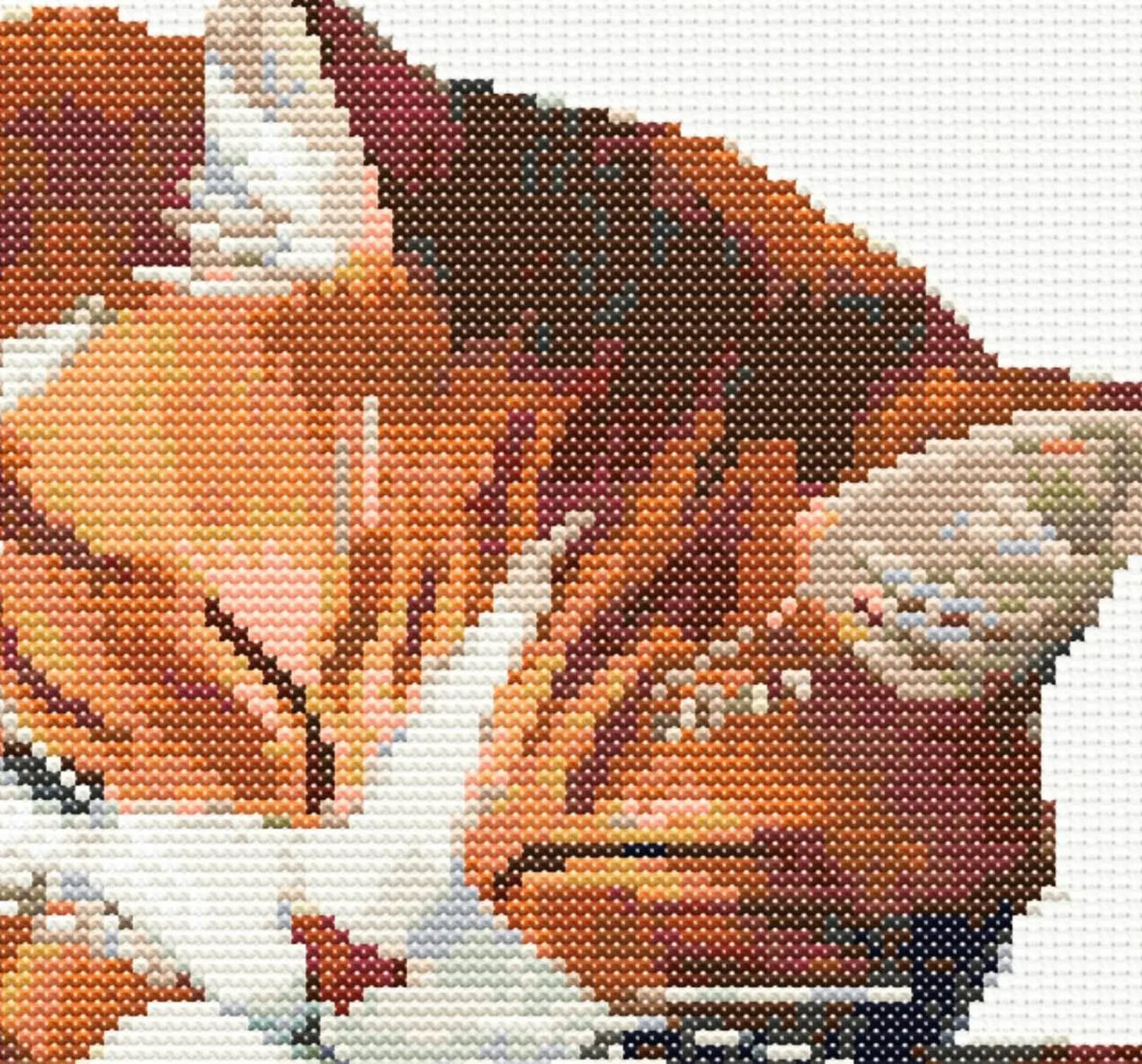 Book Loving Cat Cross Stitch Pattern Sewing Embroidery DMC Animal Catlife Nursery Artwork Scandi Minimal Pet Kitty Pattern Keeper Cute Gift