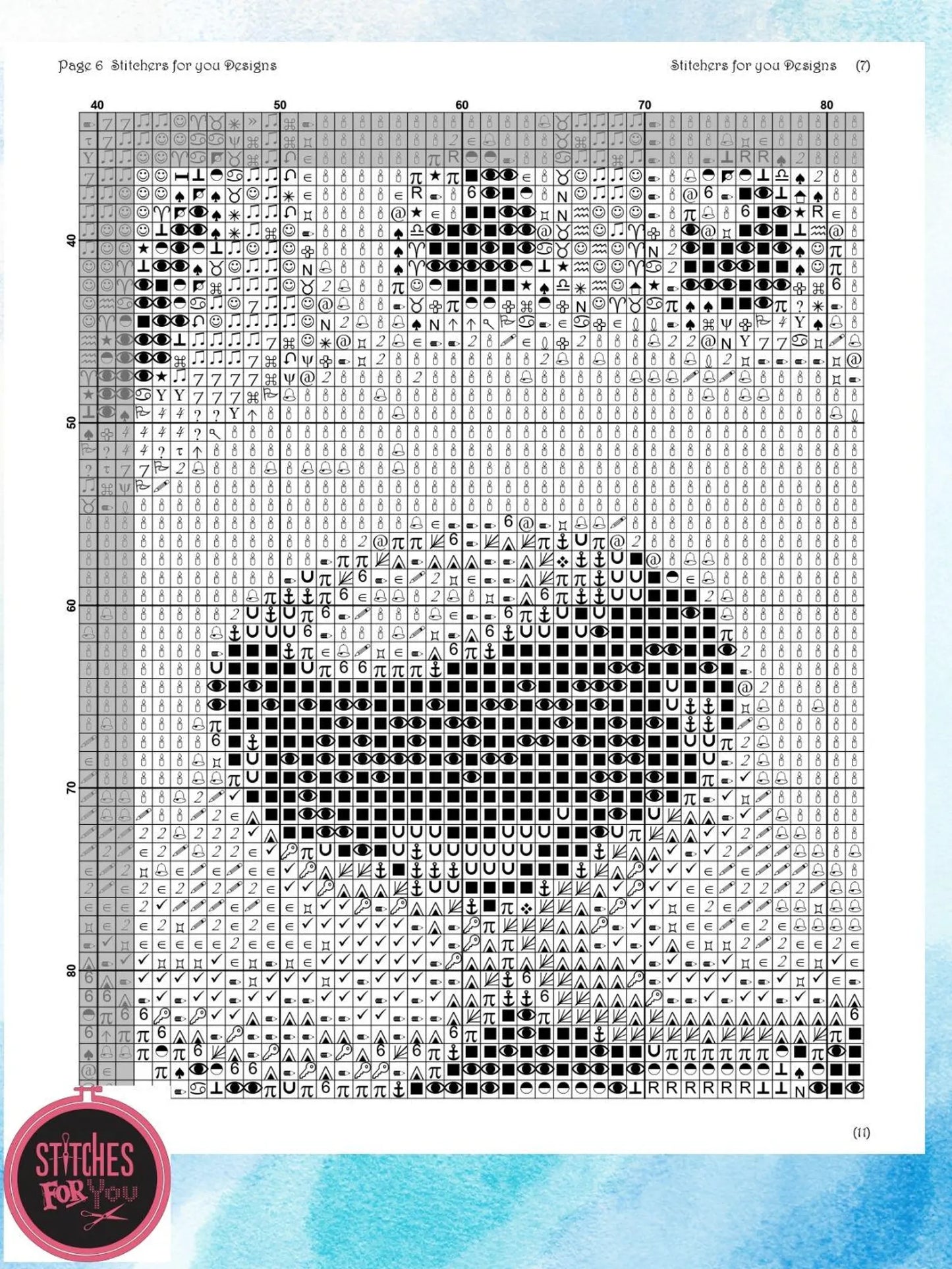 Morning woof- Counted Cross Stitch Patterns - Printable Chart PDF Format Needlework Embroidery Crafts DIY DMC color