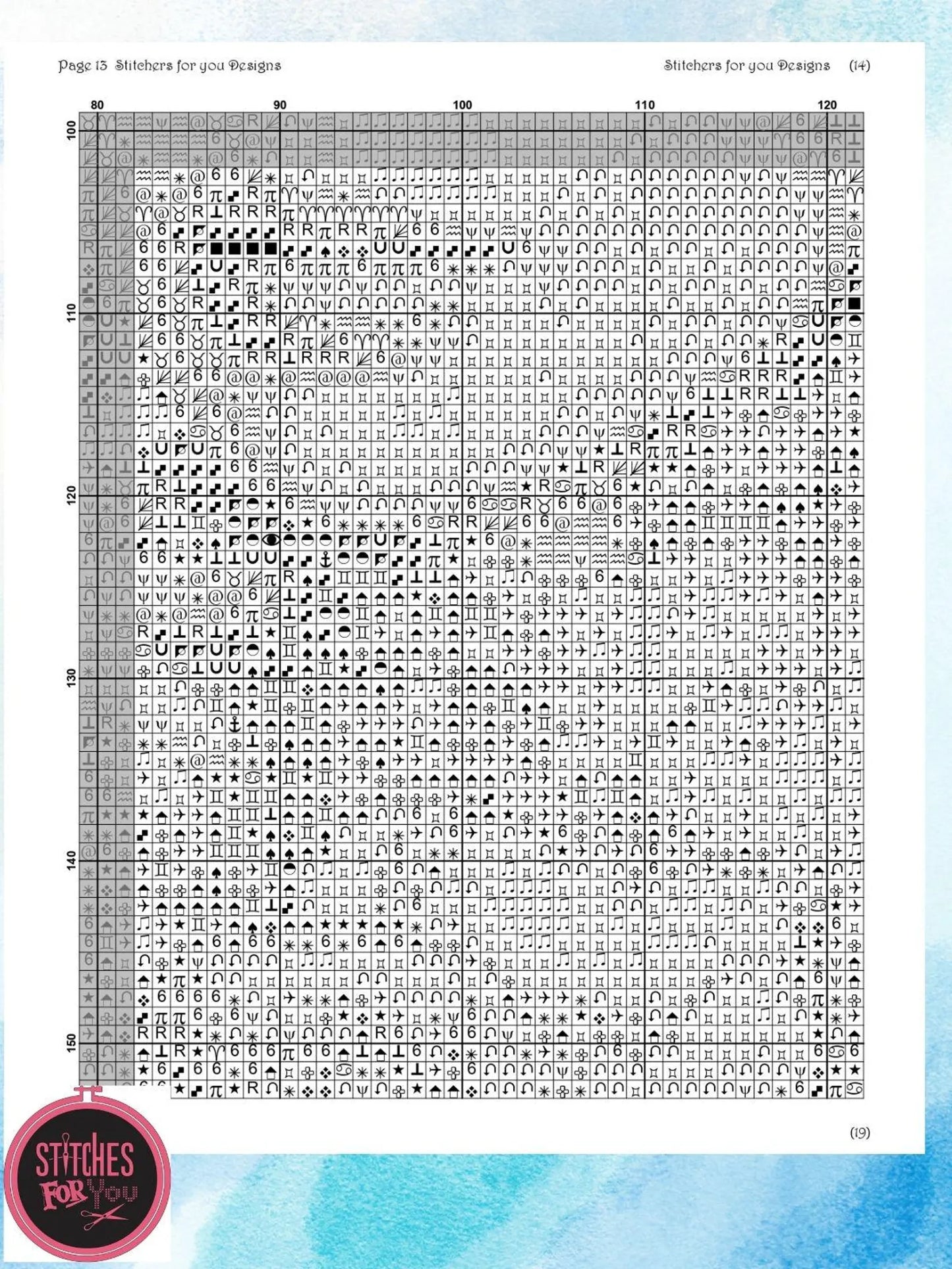 Rose Reverie- Counted Cross Stitch Patterns - Printable Chart PDF Format Needlework Embroidery Crafts DIY DMC color