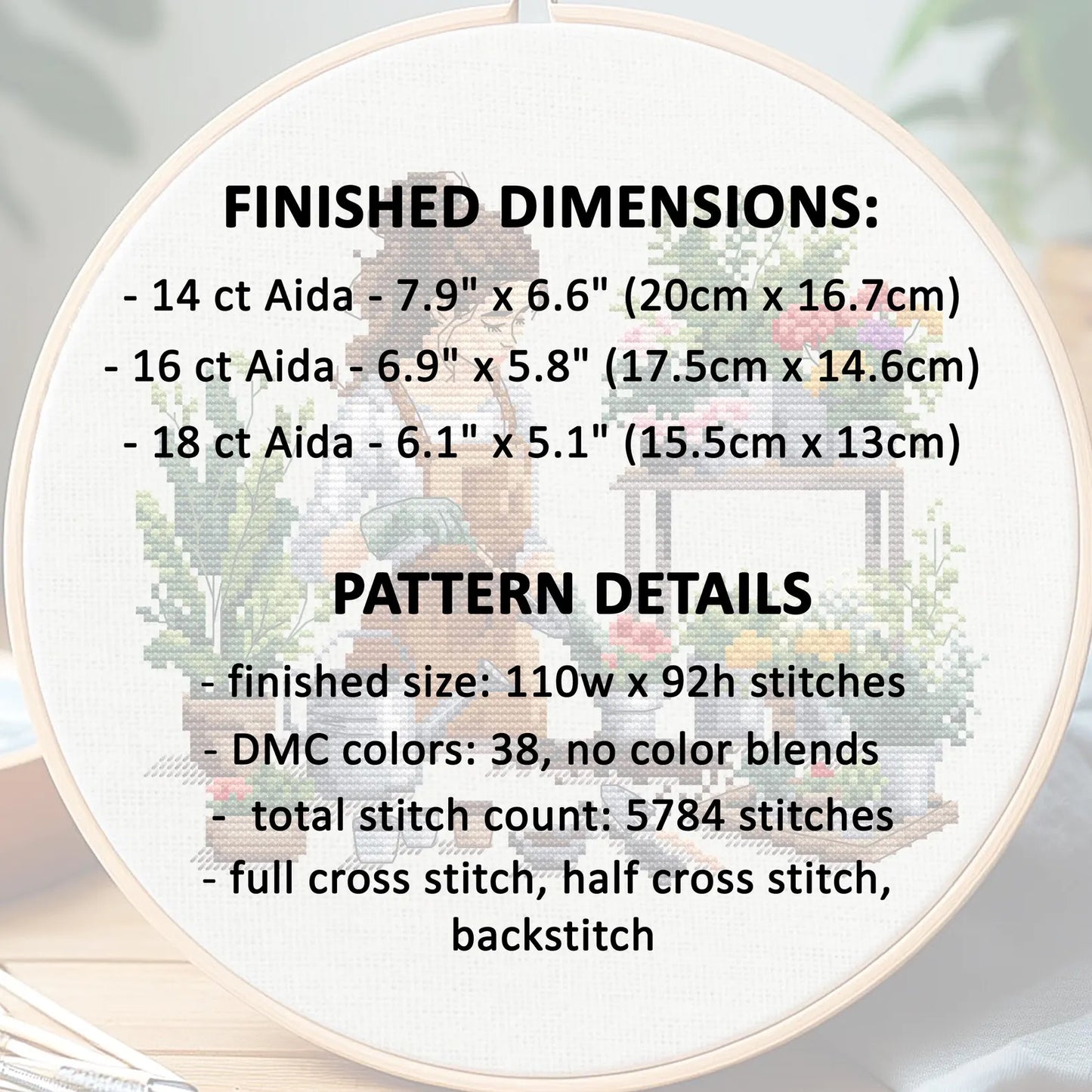 Set of Two Cooking Gardening Girls cross stitch pattern pdf, cat crossstitch pattern, punto de cruz, patrones punto cruz, punto croce schemi