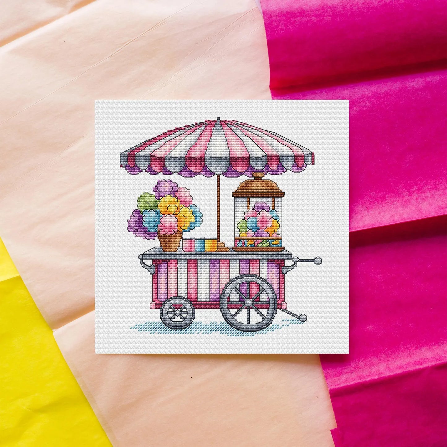 Candy Cross Stitch Patterns PDF, Kitchen Interior Decor embroidery, Sweet Counted Cross Stitch Digital File Instant Download,Cute Room Decor