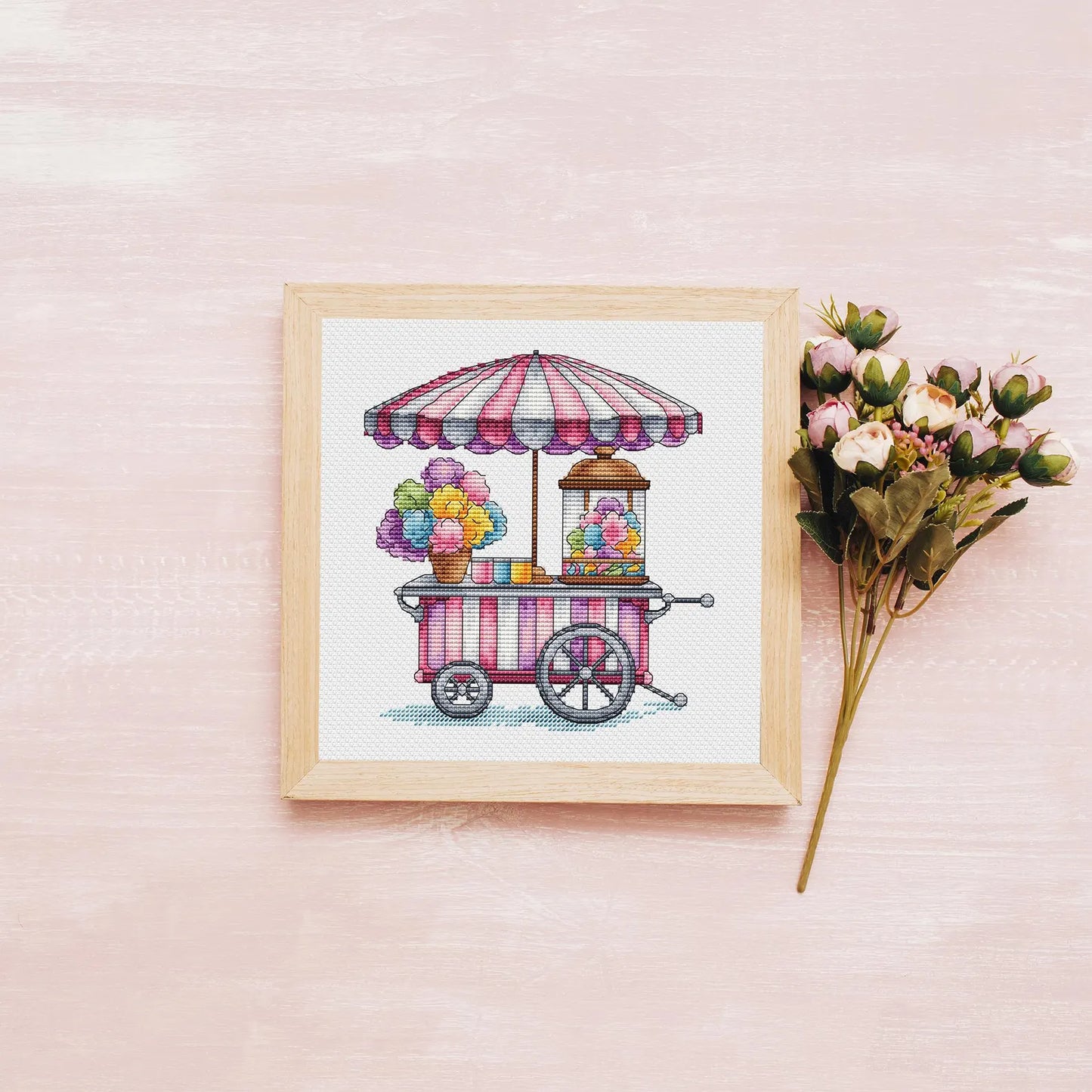 Candy Cross Stitch Patterns PDF, Kitchen Interior Decor embroidery, Sweet Counted Cross Stitch Digital File Instant Download,Cute Room Decor