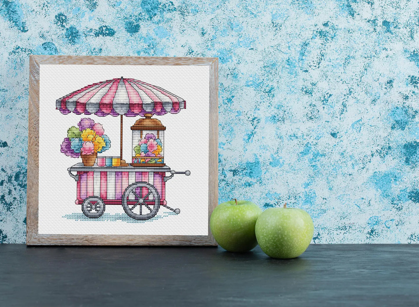 Candy Cross Stitch Patterns PDF, Kitchen Interior Decor embroidery, Sweet Counted Cross Stitch Digital File Instant Download,Cute Room Decor