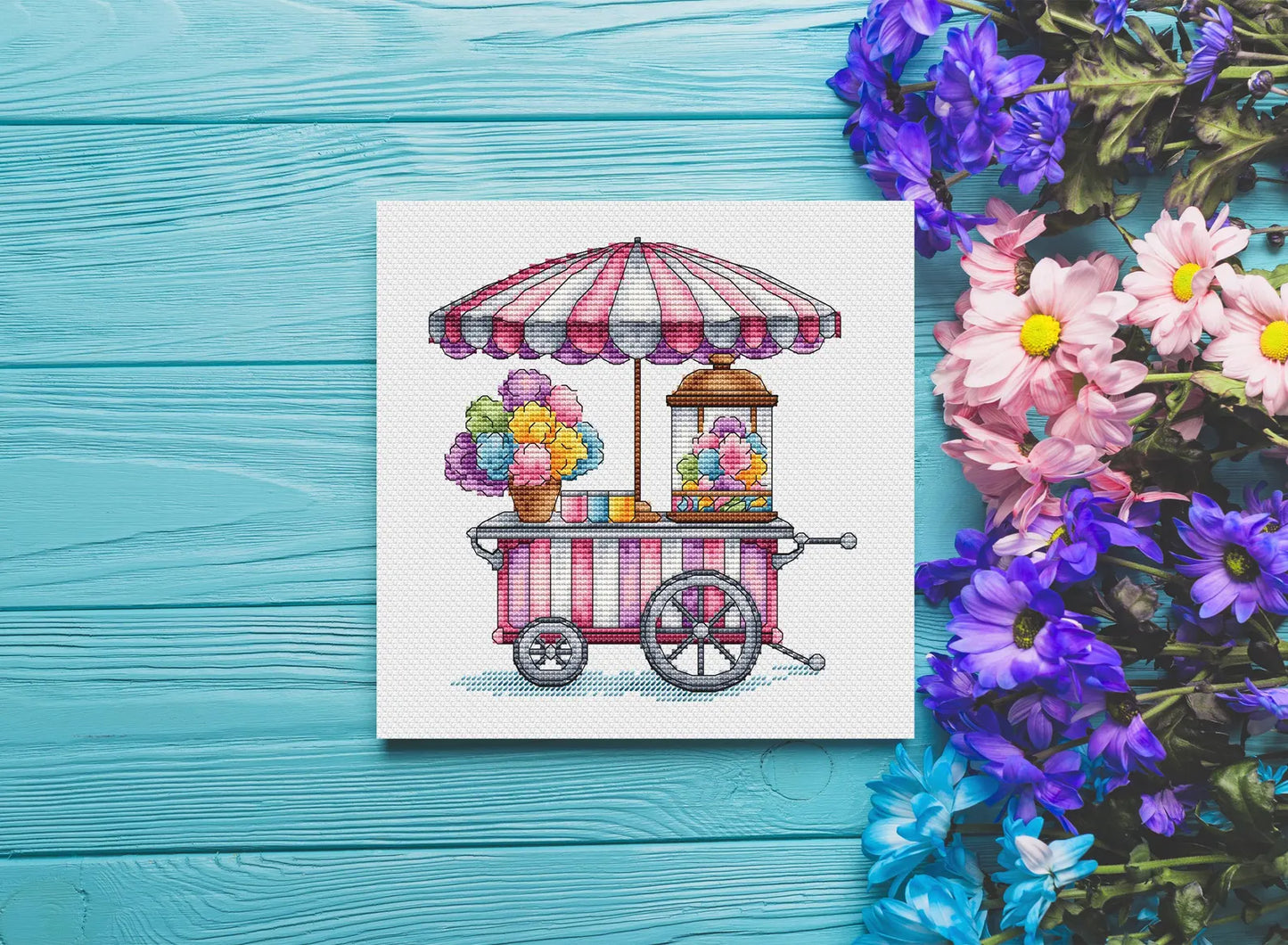 Candy Cross Stitch Patterns PDF, Kitchen Interior Decor embroidery, Sweet Counted Cross Stitch Digital File Instant Download,Cute Room Decor