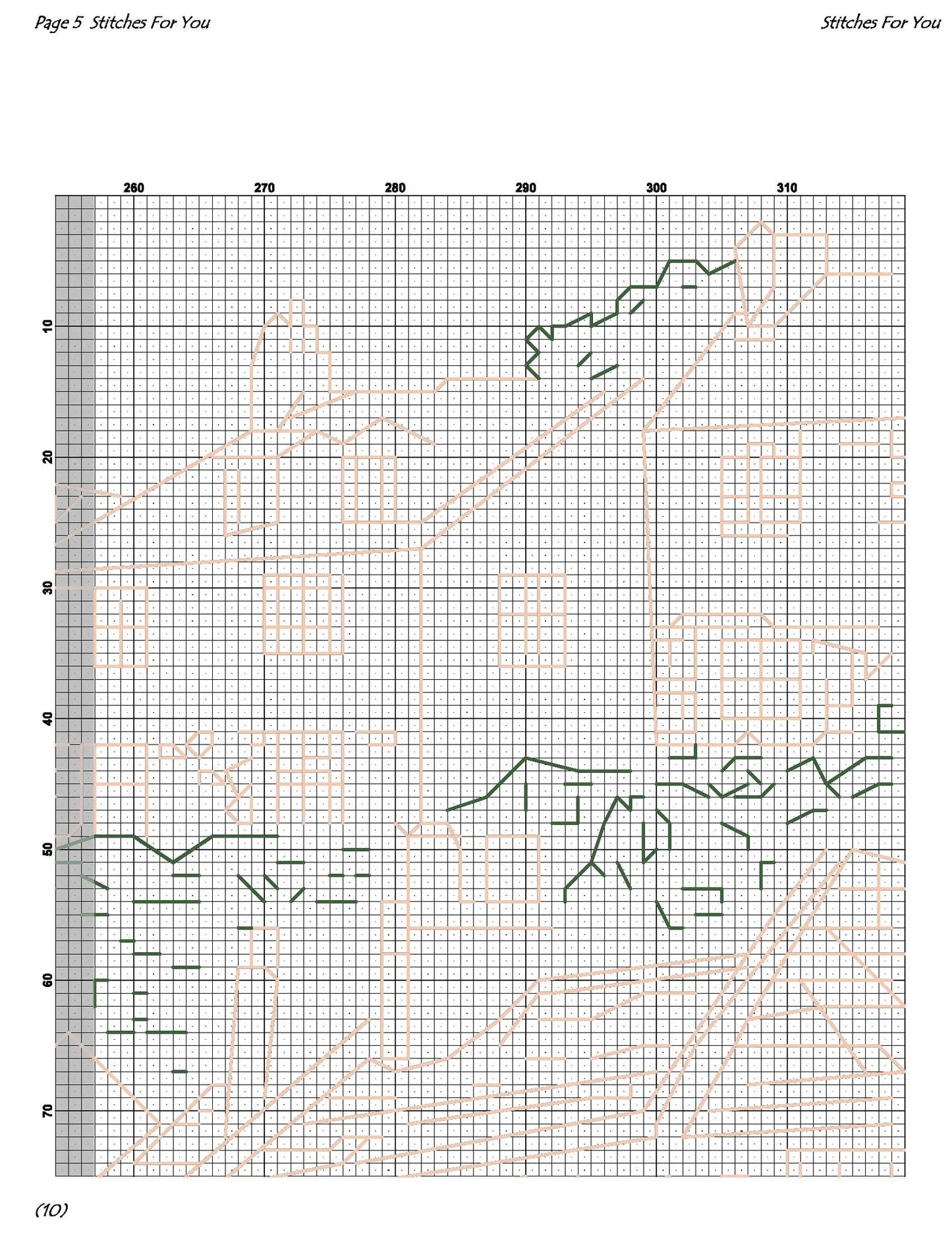 Seaside Serenity: Coastal Village Counted Cross Stitch Patterns - Printable Chart PDF Format Needlework Embroidery Crafts DIY DMC color
