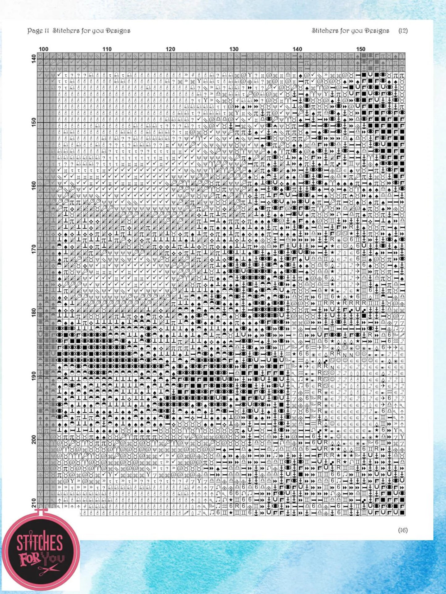 Haunted Haven- Counted Cross Stitch Patterns - Printable Chart PDF Format Needlework Embroidery Crafts DIY DMC color