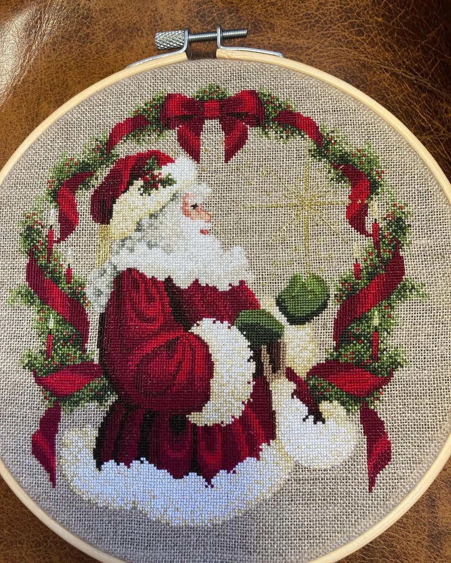 Cross Stitch Pattern Spirit of the Season, PDF + xsd SAGA, Christmas Ornaments, Santa, Spirit of Christmas, Noel, Instant Digital Download