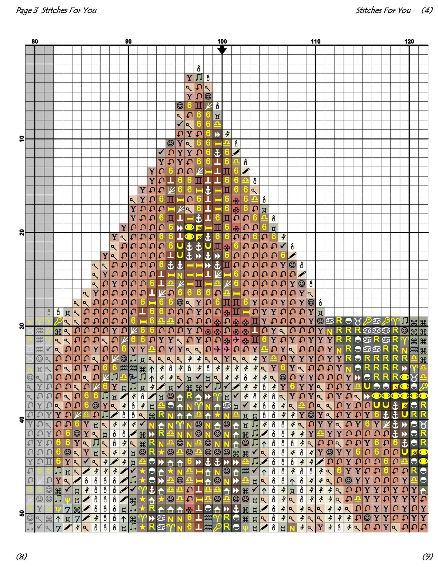 Book store- Counted Cross Stitch Patterns - Printable Chart PDF Format Needlework Embroidery Crafts DIY DMC color