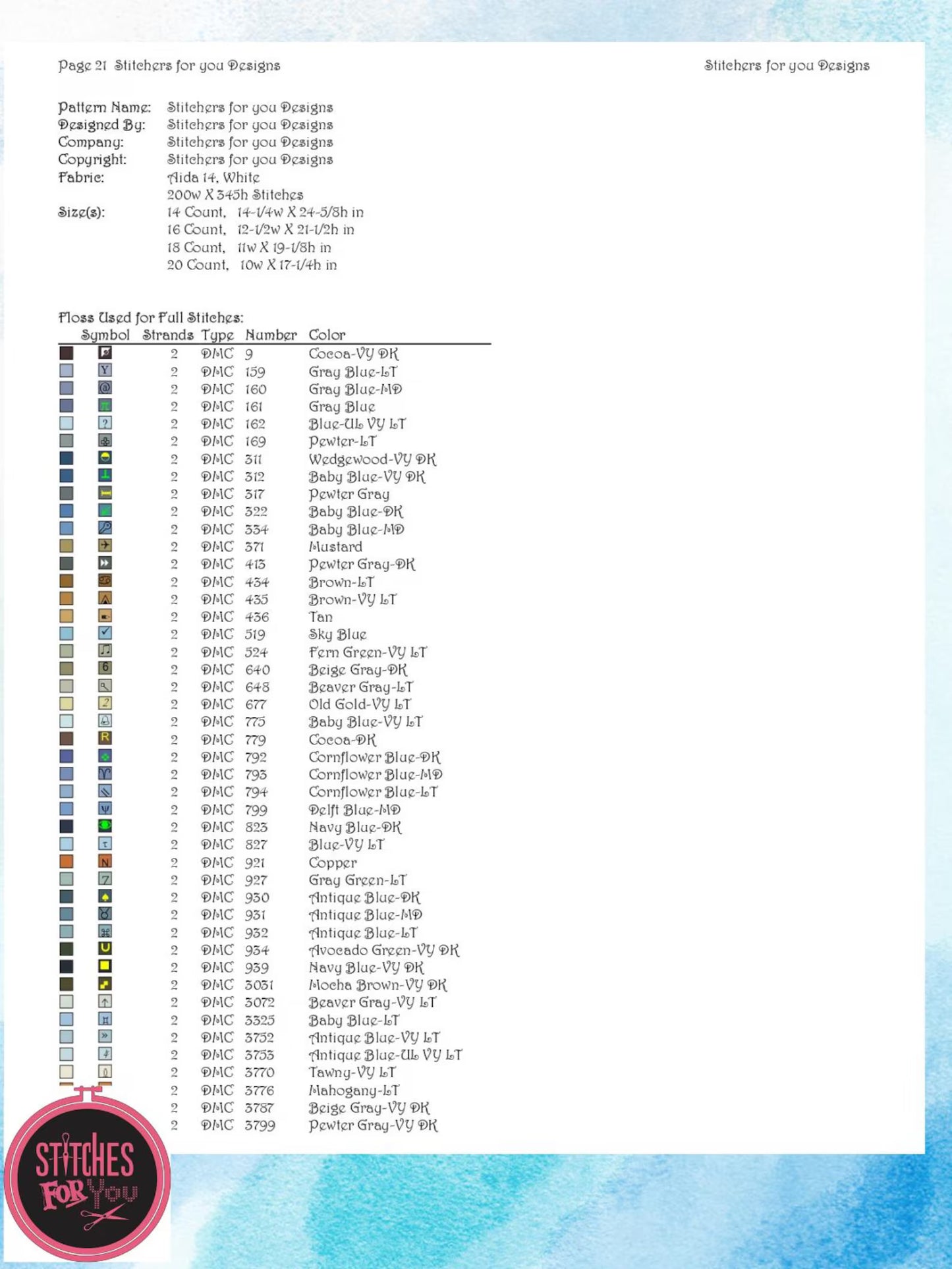 Haunted Haven- Counted Cross Stitch Patterns - Printable Chart PDF Format Needlework Embroidery Crafts DIY DMC color