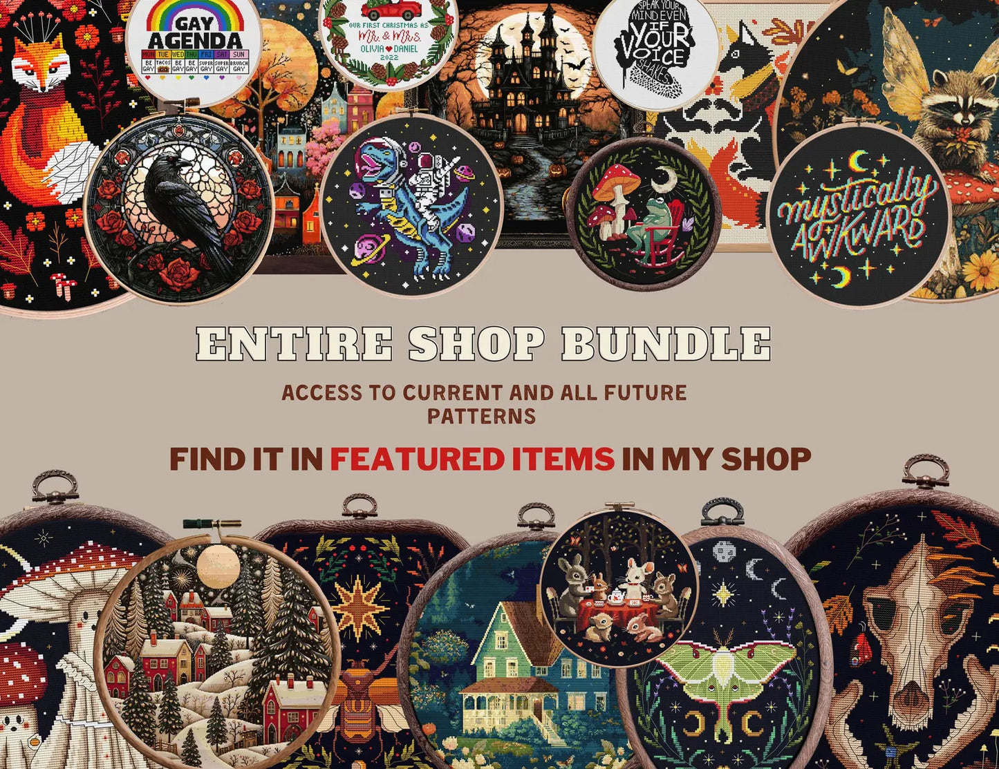 Christmas cross stitch pattern Advent calendar embroidery Snowman cross stitch Snow Globe cross stitch Christmas tree ornament Holiday decor