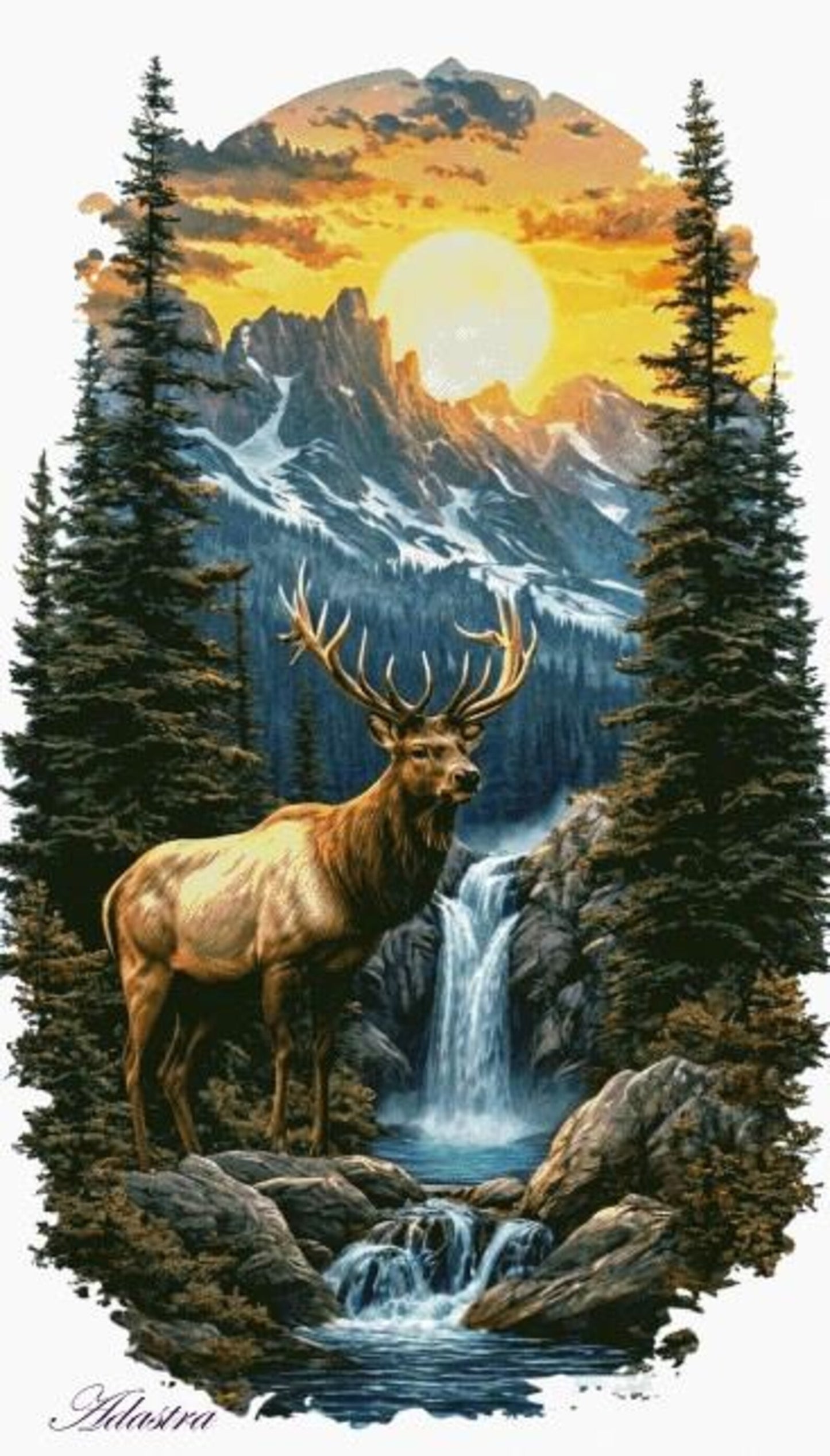 Counted Cross Stitch Pattern "Deer 133"