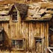 Rustic Barn Cross Stitch Pattern – Vintage Farmhouse Needlework Design. Digital Download
