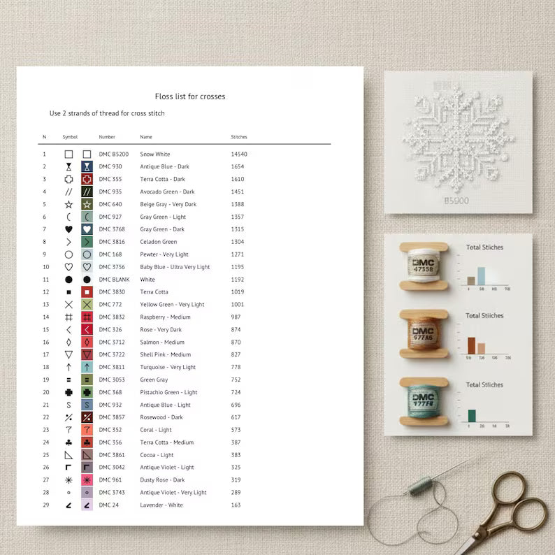 Christmas Gingerbread Wreath Cross Stitch Pattern Christmas Deco Ornament Embroidery Design Digital Download