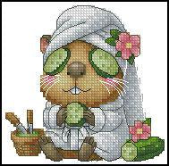 Cucumber Cute Cross Stitch Kit