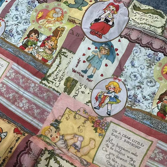 【Cross stitch stretch cloth set double strips】