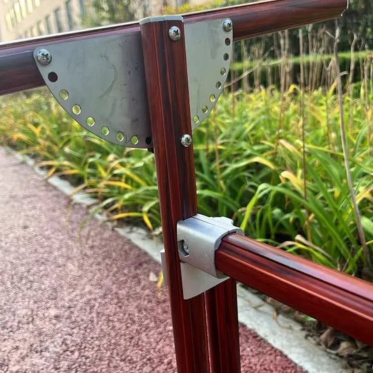 2-in-1 Aluminum Cross Stitch Frame Stand for Bed & Table – Adjustable Height 25–55cm / 9.84–21.65 inches, Width 42–80cm / 16.54–31.50 inches, 180° Rotating Scissors Holder