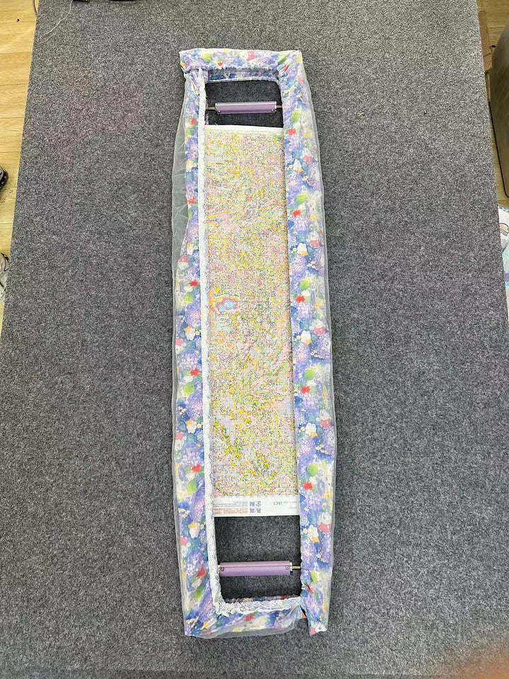 【Cross stitch stretch cloth set double strips】