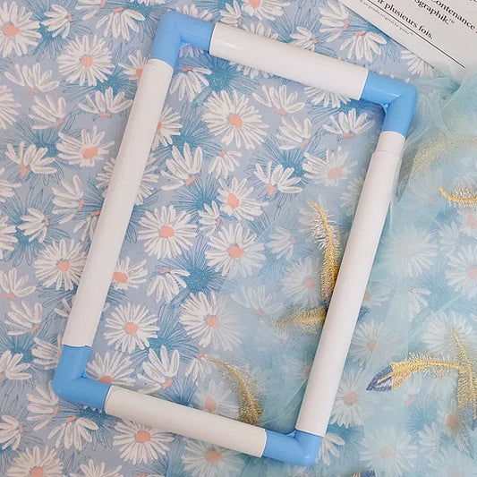 Embroidery Hoop Cross Stitch Hoops Frames Rectangular Embroidery Snap Frame DIY Sewing Tools for Quilting Silk-Painting