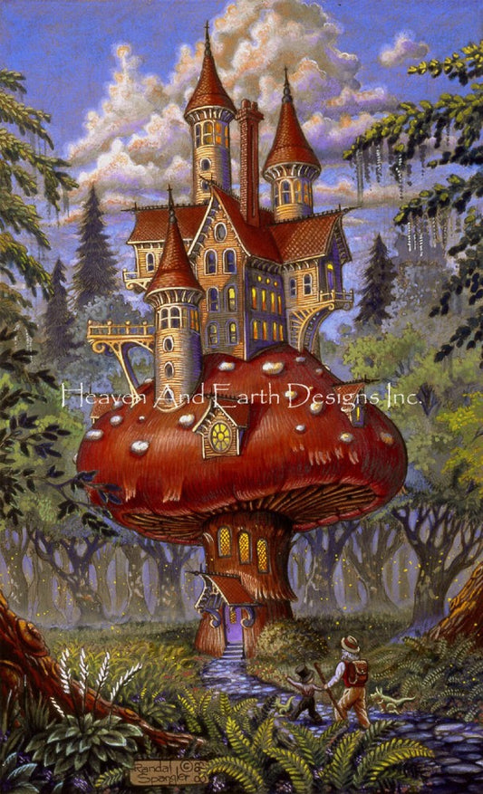 Mushroom Inn Color Expansion PDF Pattern Instant Download