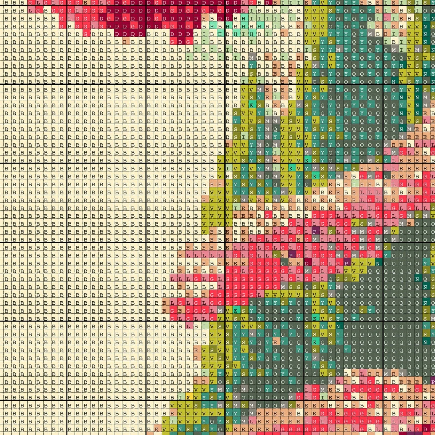 Japanese Garden Cross Stitch Pattern | Japan Landscape Cross Stitch Chart | Asian Landscape Cross Stitch Art | Large Cross Stitch