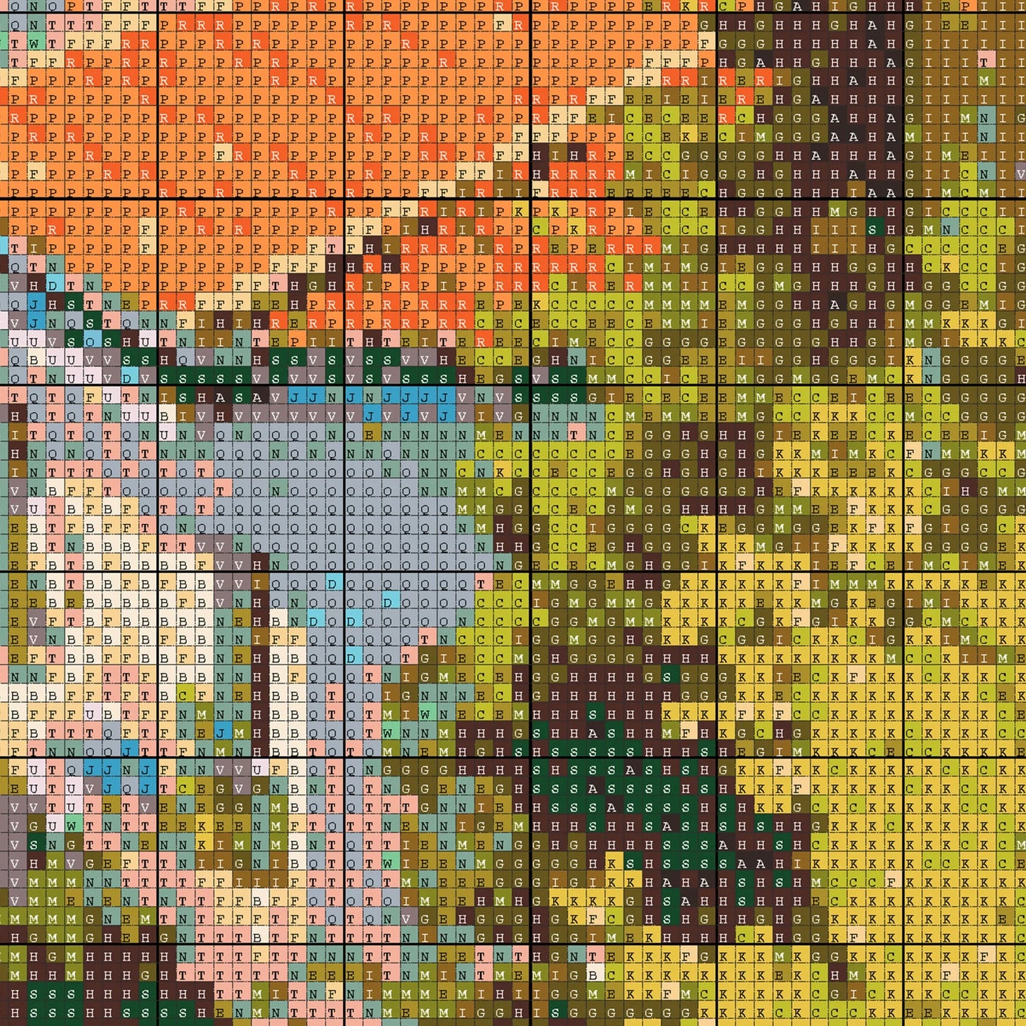 Amalfi Coast Italy Cross Stitch Pattern | Italian Landscape Counted Cross Stitch Chart | Mediterranean Crossstitch PDF Download