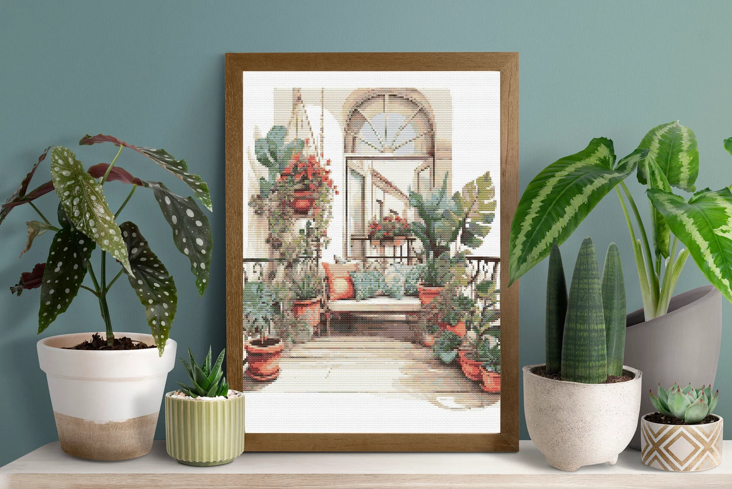 Plants Cross Stitch Pattern | Cactus Cross Stitch | Plants Embroidery Pattern | Boho Cross Stitch | Home Cross Stitch | Instant Download PDF