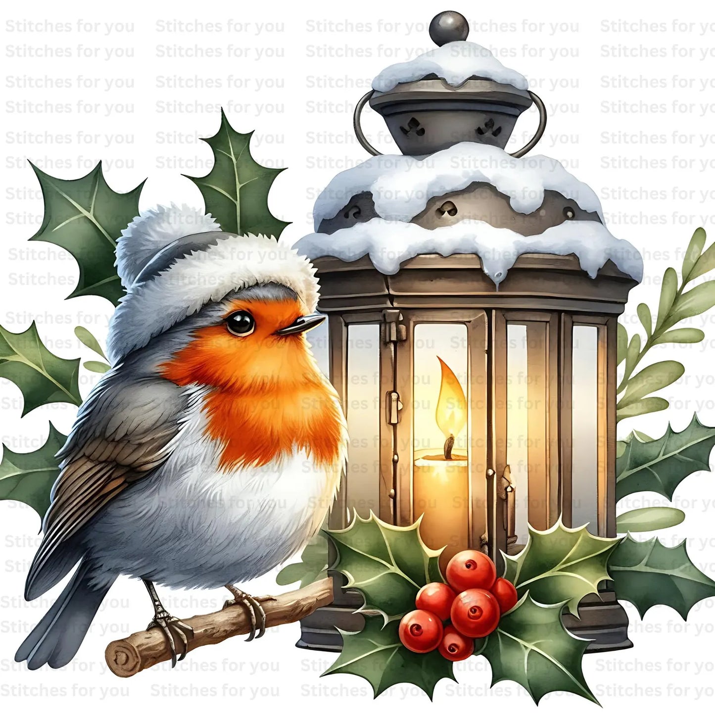 12 Christmas Robin Clipart Set , Printable Watercolor clipart, High Quality JPGs, Digital download, Paper craft, junk journals