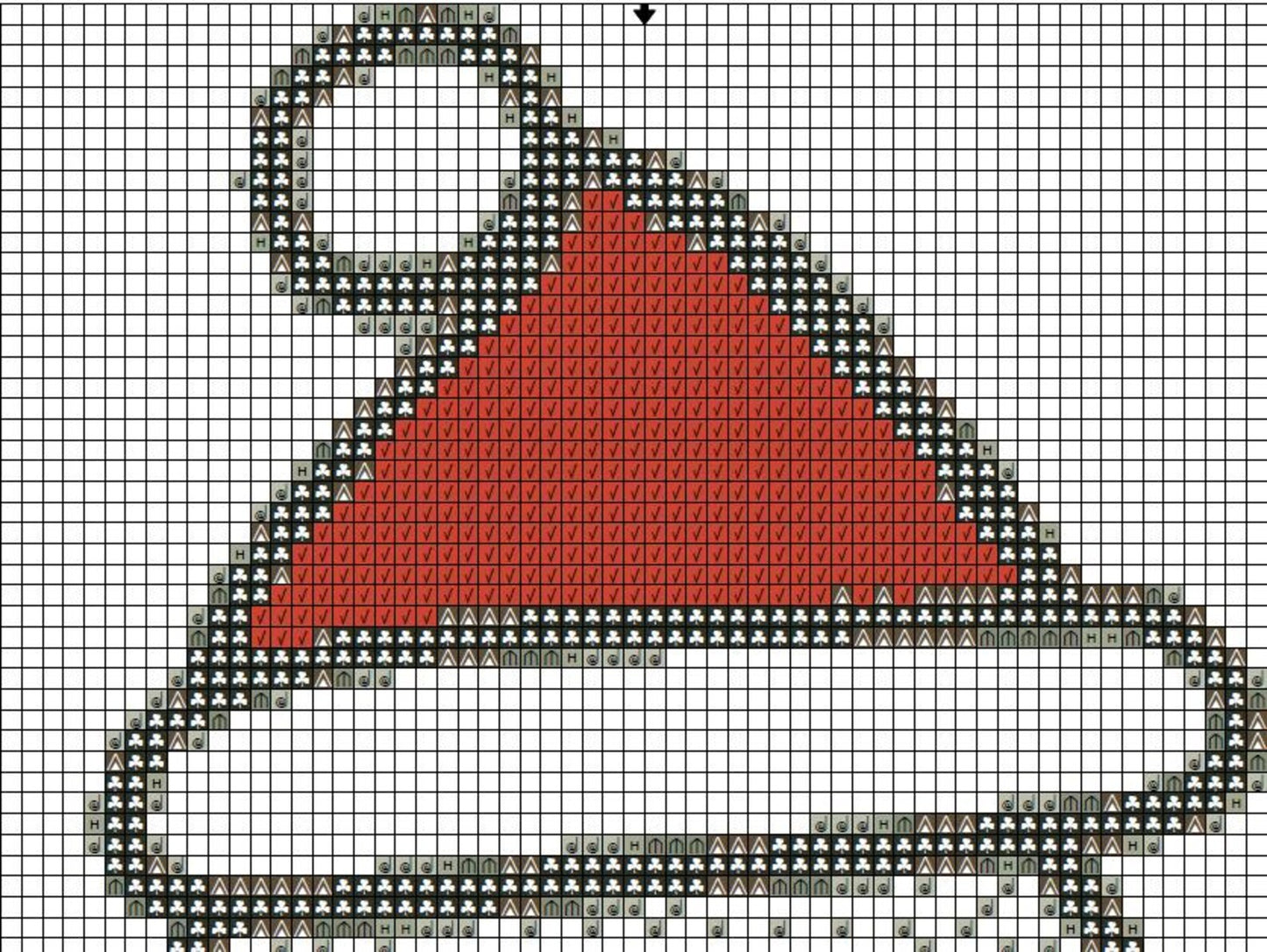 Tiny Snowman Cross Stitch Pattern , Deer X Stitch Chart ,Instant Download, Pdf , Santa, Christmas Ornament