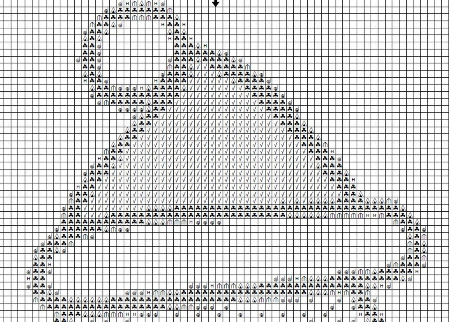 Tiny Snowman Cross Stitch Pattern , Deer X Stitch Chart ,Instant Download, Pdf , Santa, Christmas Ornament