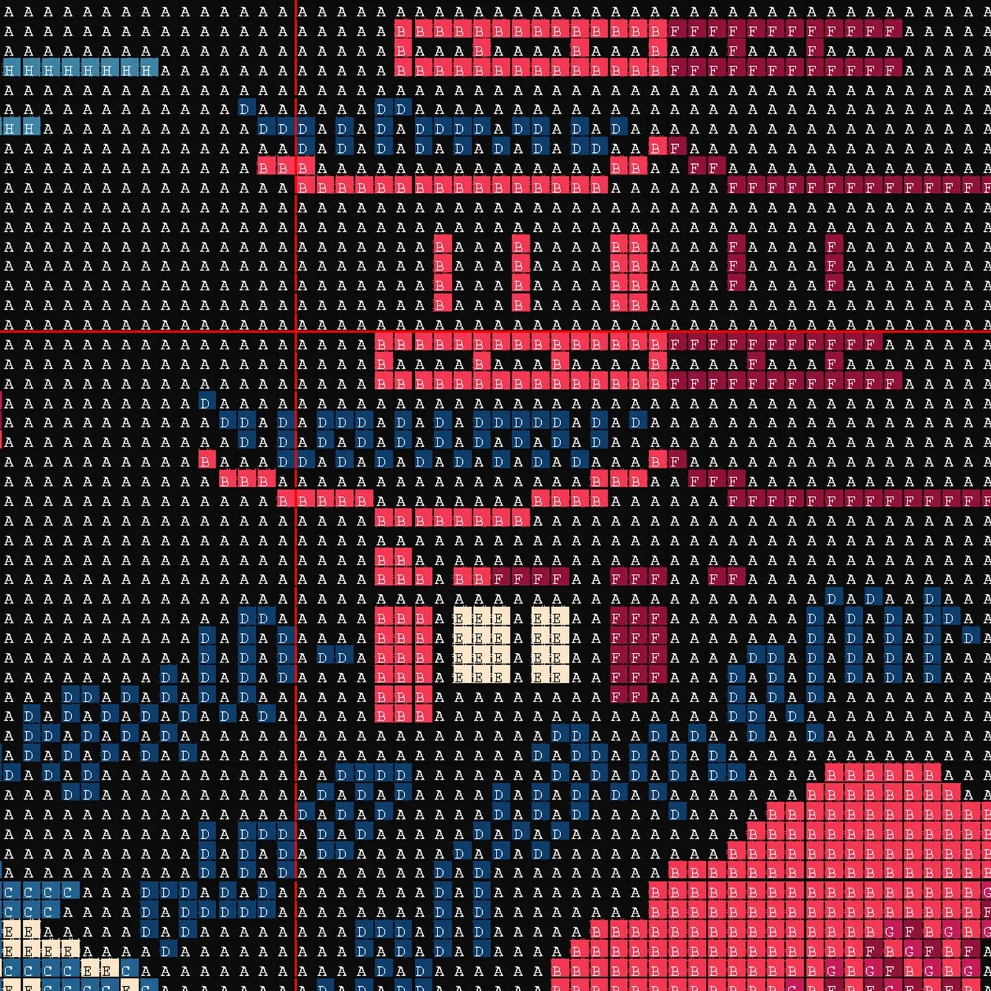 Japanese Pagoda by Stream Cross Stitch Pattern | Japan Landscape Cross Stitch Chart | Asian Landscape Cross Stitch Art | Large Cross Stitch