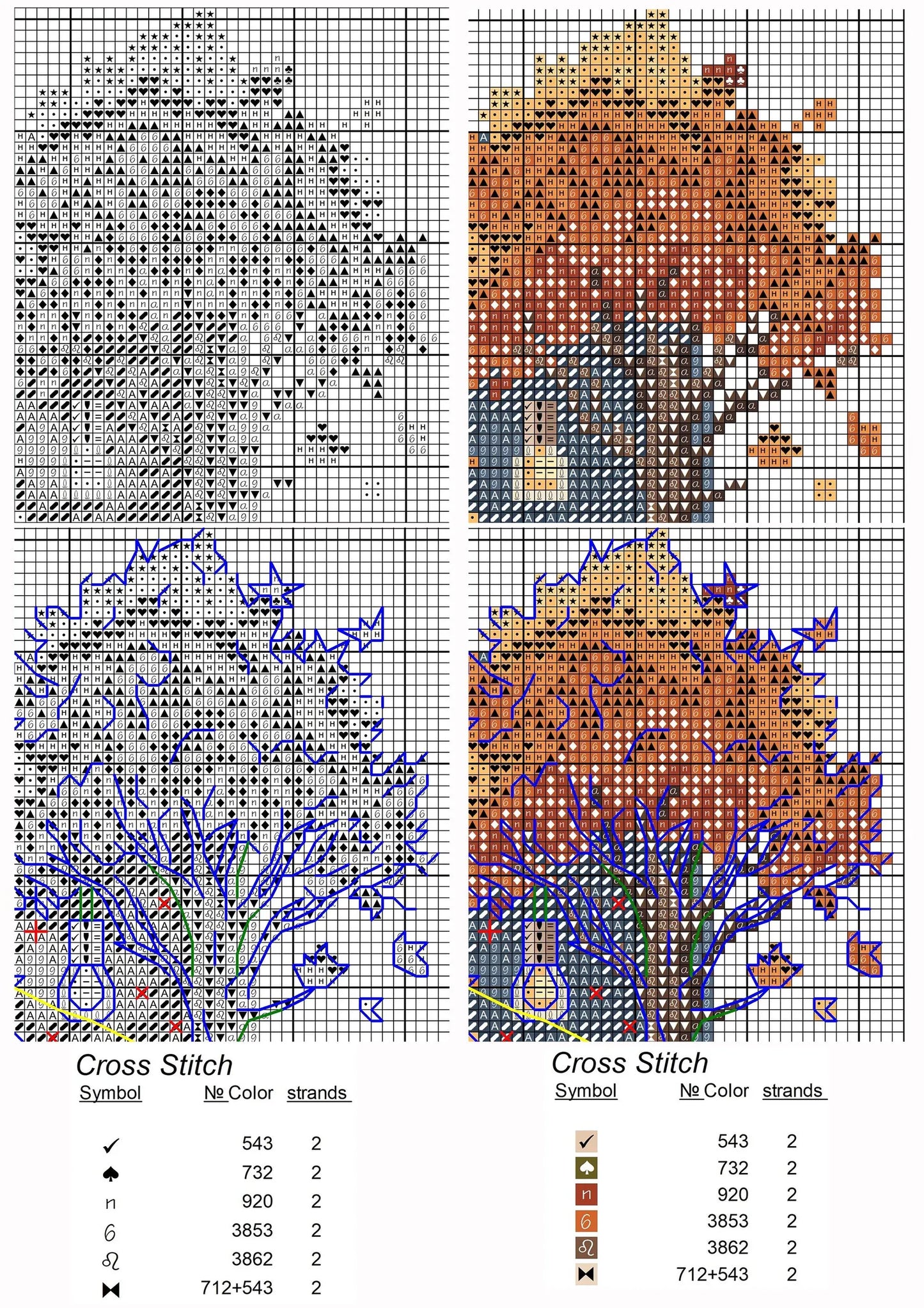 Fall Cross Stitch Pattern PDF, Autumn Embroidery, Autumn Leaves Cross Stitch, Vintage Embroidery, Camping Embroidery Counted Cross Stitch