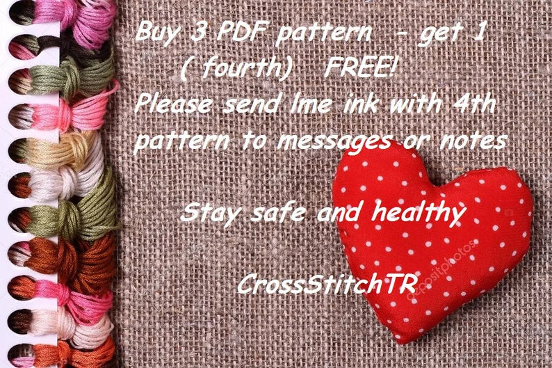 Autumn Garden PDF cross stitch pattern Flavours of autumn Digital cross stitch chart Lantern pumpkin cross stitch pattern