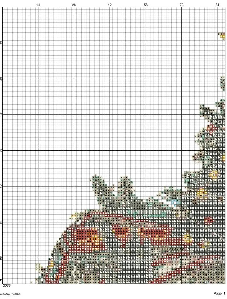 Book Christmas Tree Cross Stitch Pattern: Holiday Reader Gift (PDF Pattern)