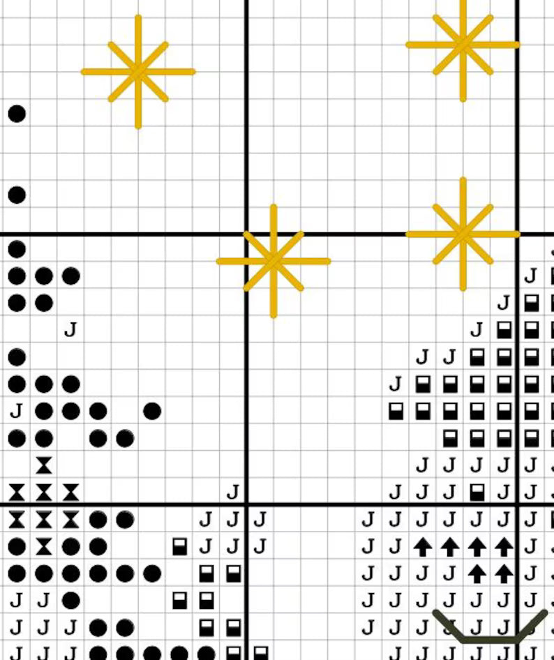 DANCING CHRISTMAS SNOWMEN Cross stitch pattern Pdf Instant Download