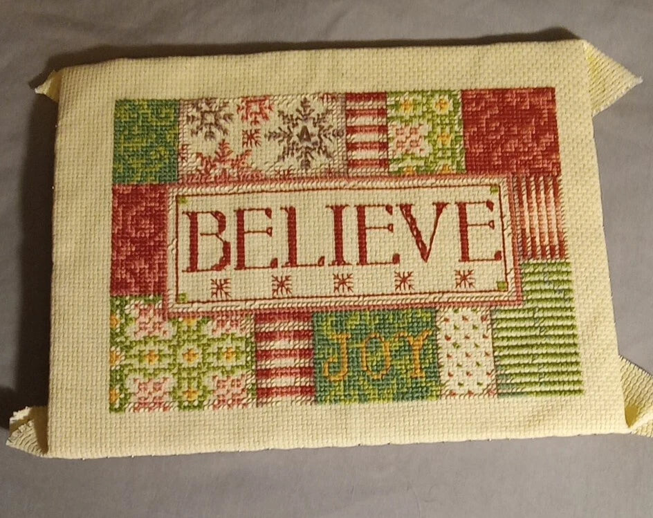 Believe Cross Stitch Pattern PDF Instant Download